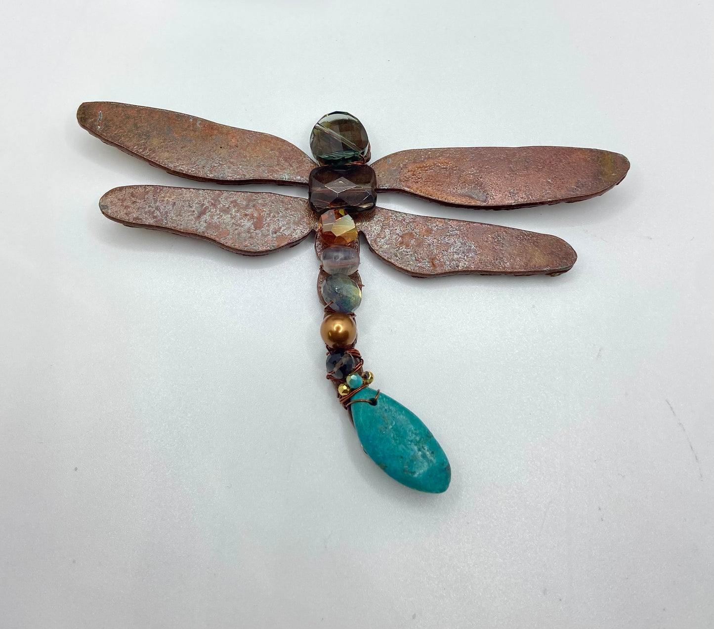 Gemstone Dragonfly Magnet